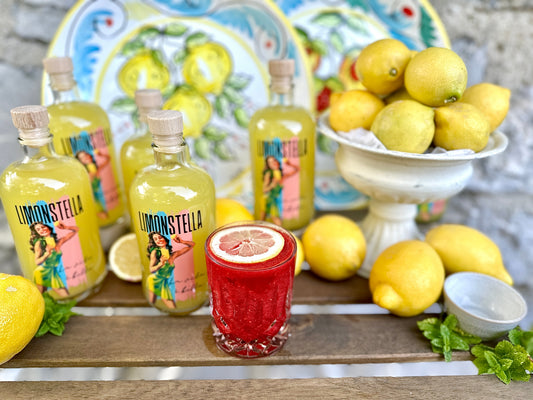 Frozen Limonstella Himbeer Cocktail
