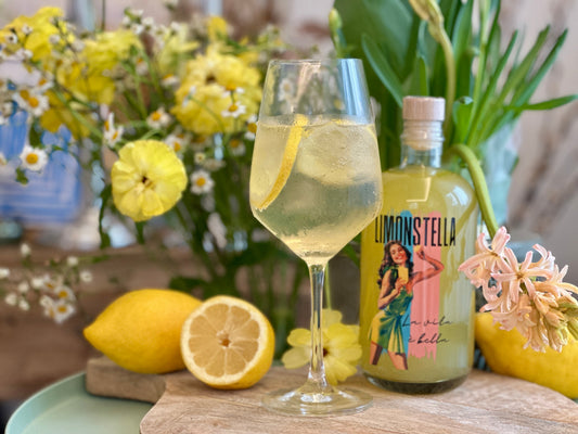 Holunderblüten Limoncello Spritz, Frühlingsapéro