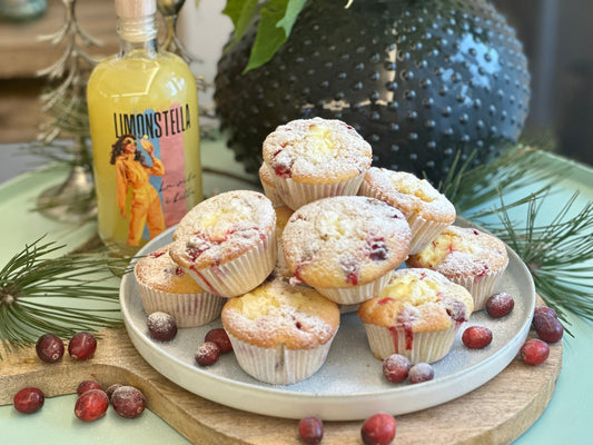 Limonstella Cranberry Muffins