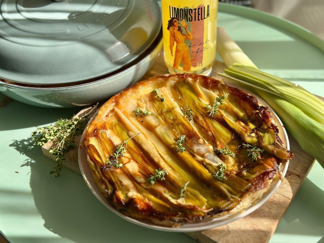 Limonstella Lauch Tarte Tatin