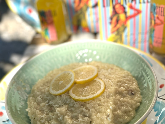 Zitronenrisotto mit Limoncello