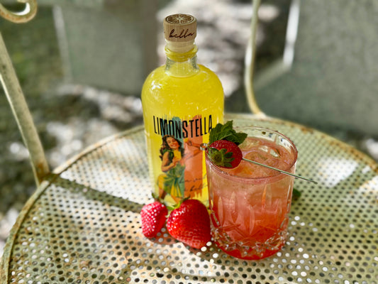 Limoncello Strawberry Mojito