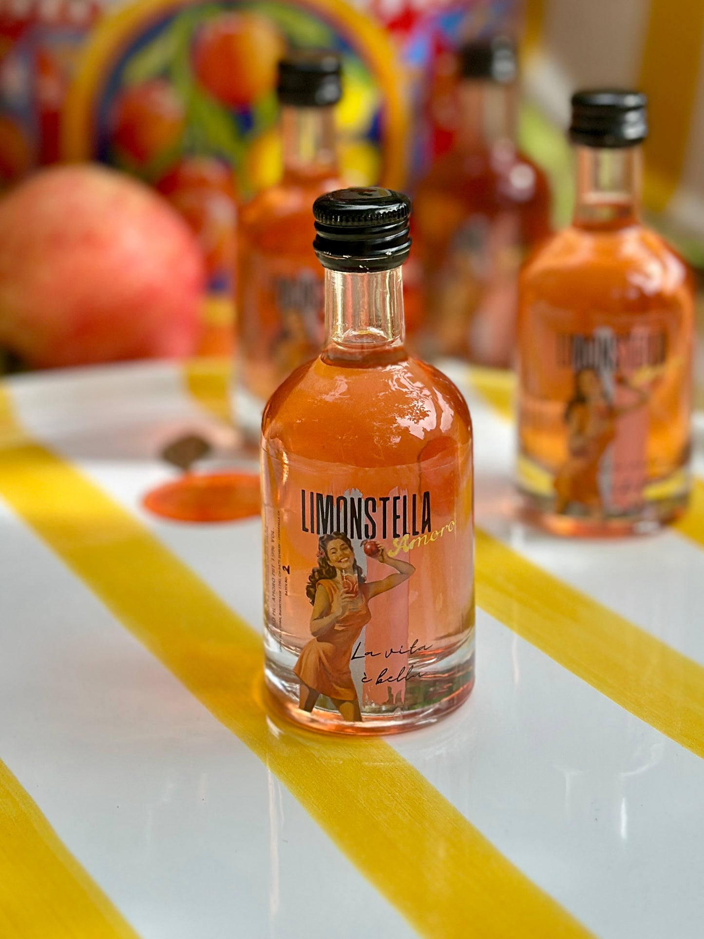 Amoro Shot 50 ml – Blutorangen-Apfel-Hibiskus Likör von Limonstella