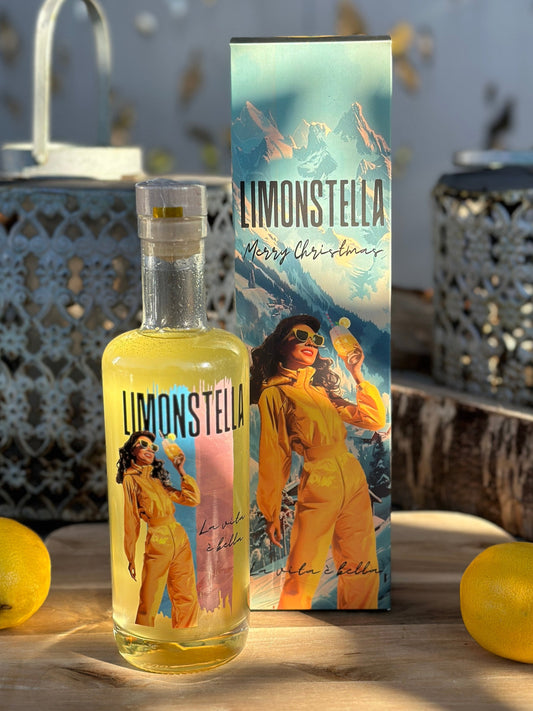 Limonstella 500 ml Winteredition als Geschenk