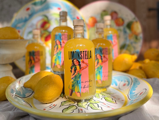 Limonstella Zitronenlikör – hausgemachter Limoncello aus der Schweiz mit Zitronen aus Süditalien